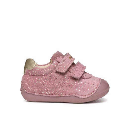 Sneakersy Geox B Tutim Girl B9440B 007NF C8233 Różowy ze sklepu eobuwie.pl w kategorii Buty sportowe dziecięce - zdjęcie 185796270