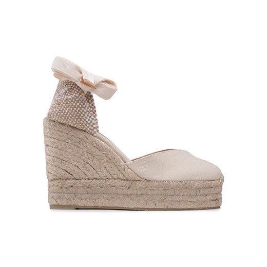 Espadryle Castañer Chiara/8ED/001 020992-203-35 Biały ze sklepu eobuwie.pl w kategorii Espadryle damskie - zdjęcie 185796291