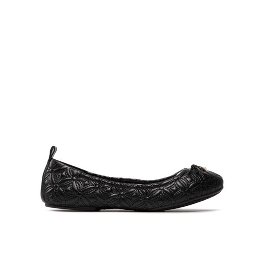 Baleriny MICHAEL Michael Kors Juliette Flat 40F2JTFP1L Czarny ze sklepu eobuwie.pl w kategorii Balerinki - zdjęcie 185796320
