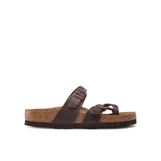 Japonki Birkenstock Mayari 0171321 Brązowy ze sklepu eobuwie.pl w kategorii Klapki damskie - zdjęcie 185796401