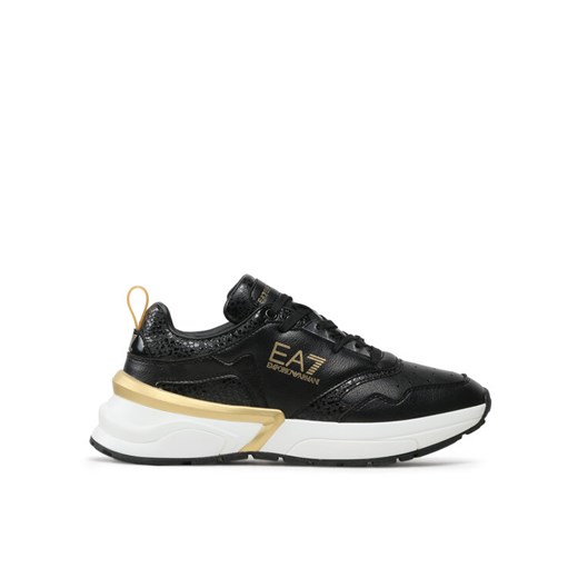 EA7 Emporio Armani Sneakersy X7X007 XK310 K476 Czarny ze sklepu MODIVO w kategorii Buty sportowe damskie - zdjęcie 185797170