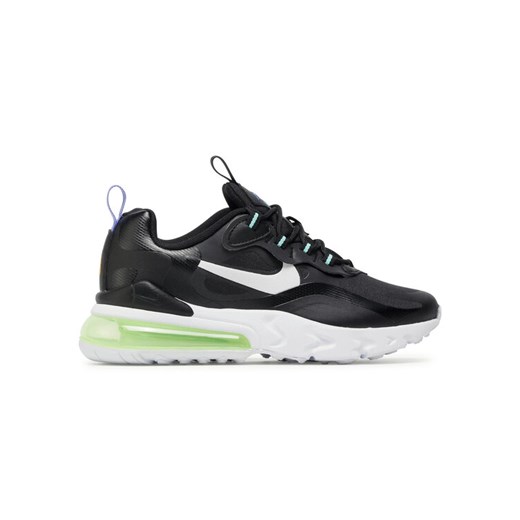 Nike Sneakersy Air Max 270 React (GS) CZ4212 001 Czarny ze sklepu MODIVO w kategorii Buty sportowe damskie - zdjęcie 185797174
