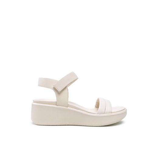 ECCO Sandały Flowt Wedge Lx W 27330359113 Beżowy ze sklepu MODIVO w kategorii Sandały damskie - zdjęcie 185797224
