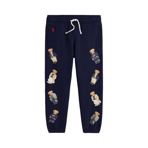 Polo Ralph Lauren Spodnie dresowe 312979044001 Granatowy Regular Fit ze sklepu MODIVO w kategorii Spodnie chłopięce - zdjęcie 185797231