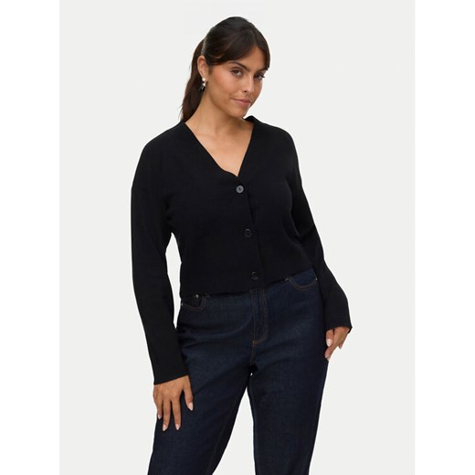 Vero Moda Kardigan Gold Art 10332210 Czarny Regular Fit ze sklepu MODIVO w kategorii Swetry damskie - zdjęcie 185797314