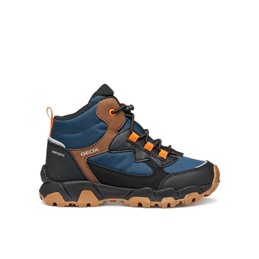 Geox Trekkingi J Magnetar B Abx J463ZC 050FU C0948 S Granatowy ze sklepu MODIVO w kategorii Buty trekkingowe dziecięce - zdjęcie 185797330