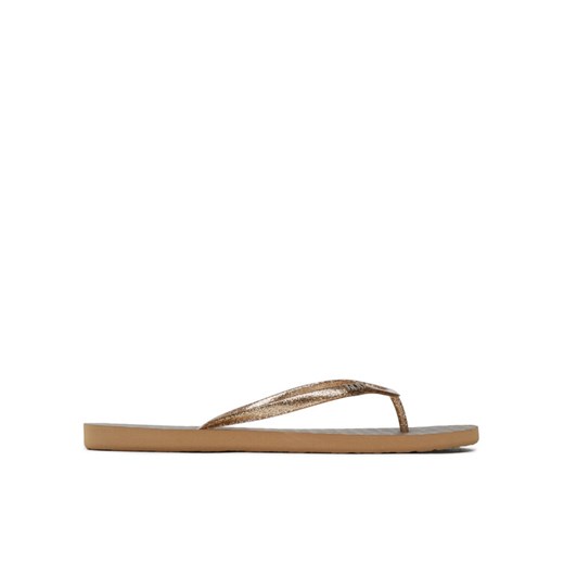 Roxy Japonki ARJL100873 Złoty ze sklepu MODIVO w kategorii Klapki damskie - zdjęcie 185797341