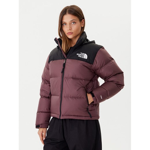 The North Face Kurtka puchowa 1996 Retro Nuptse NF0A3XEO Brązowy Regular Fit ze sklepu MODIVO w kategorii Kurtki damskie - zdjęcie 185797344