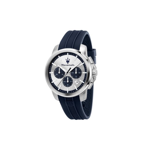 Maserati Zegarek Successo Chronograph R8871621042 Srebrny ze sklepu MODIVO w kategorii Zegarki - zdjęcie 185797381