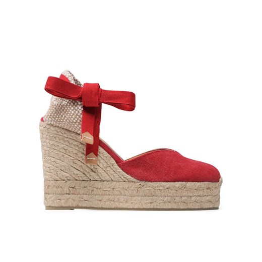 Castañer Espadryle Chiara/8ED/002 021668-604 Czerwony ze sklepu MODIVO w kategorii Espadryle damskie - zdjęcie 185797382