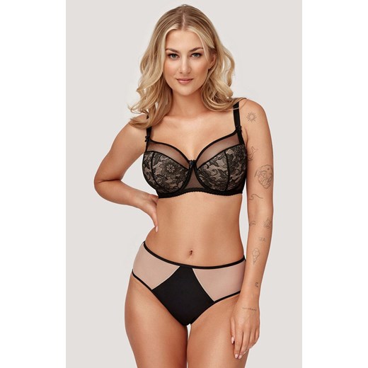 Azal biustonosz półusztywniany semi-soft czarny Anita, Kolor czarny, Rozmiar 70E, AZAL ze sklepu Intymna w kategorii Biustonosze - zdjęcie 185798942