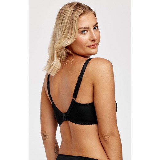 Azal biustonosz miękki soft koronkowy czarny Diana, Kolor czarny, Rozmiar 80C, AZAL ze sklepu Intymna w kategorii Biustonosze - zdjęcie 185798952