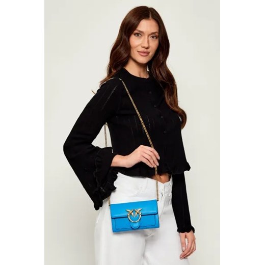 Pinko Skórzana kopertówka/portfel LOVE ONE Pinko OS Gomez Fashion Store