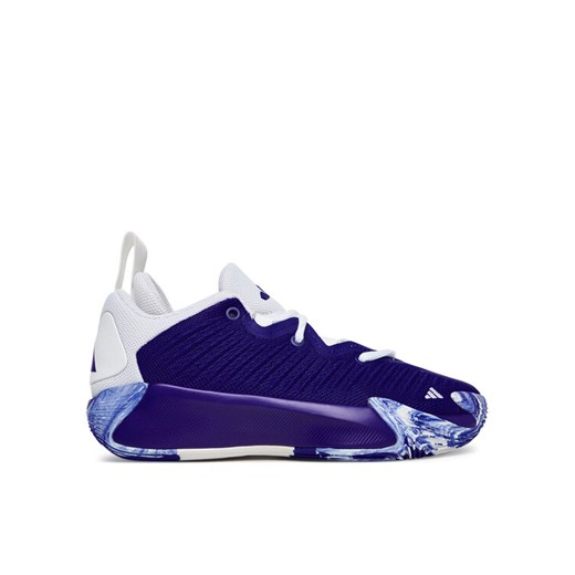 Buty do koszykówki adidas Initiation J JQ1724 Granatowy ze sklepu eobuwie.pl w kategorii Buty sportowe dziecięce - zdjęcie 185800572