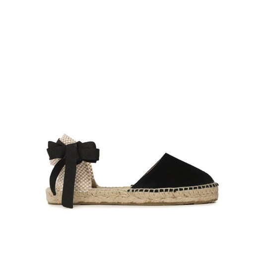 Manebi Espadryle Valencia Espadrilles K 1.0 P0 Czarny ze sklepu MODIVO w kategorii Espadryle damskie - zdjęcie 185800903