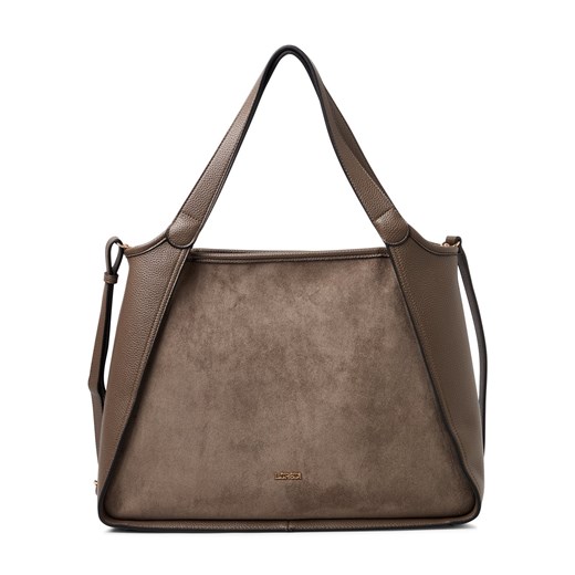 L.Credi Damska shopperka - Pheline Kobiety Sztuczna skóra taupe jednolity ze sklepu vangraaf w kategorii Torby Shopper bag - zdjęcie 185801301