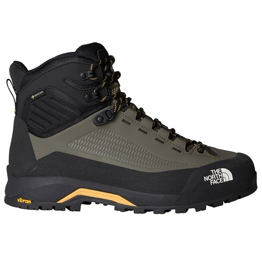 Buty męskie The North Face Verto Gore-Tex Mid 0A83NB3F91 - zielono-czarne ze sklepu streetstyle24.pl w kategorii Buty trekkingowe męskie - zdjęcie 185801630