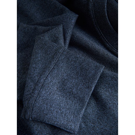 Reserved - Longsleeve regular - granatowy Reserved S Reserved