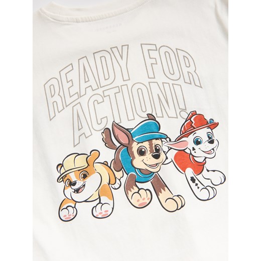 Reserved - Longsleeve Psi Patrol - złamana biel Reserved 80 (9-12 m.) Reserved