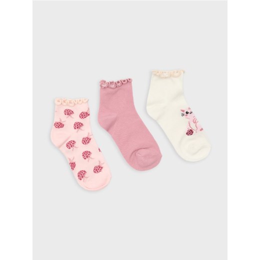 Sinsay - Skarpetki 3 pack - wielobarwny ze sklepu Sinsay w kategorii Skarpetki dziecięce - zdjęcie 185804074