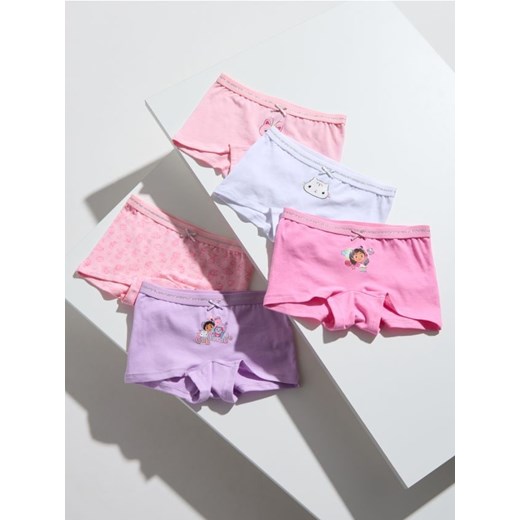Sinsay - Bokserki 5 pack Gabby's Dollhouse - wielobarwny ze sklepu Sinsay w kategorii Majtki dziecięce - zdjęcie 185804151