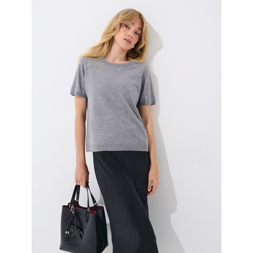 Mohito - Satynowa spódnica midi - czarny Mohito 34 Mohito