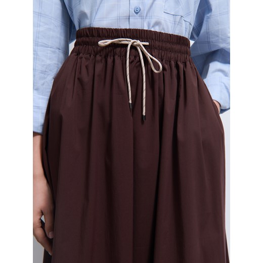 Mohito - Spódnica midi - ciemno brązowy Mohito 42 Mohito