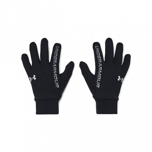 Męskie rękawiczki treningowe Under Armour UA Storm Printed Liner - czarne ze sklepu Sportstylestory.com w kategorii Rękawiczki męskie - zdjęcie 185805480