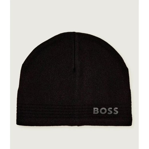 BOSS GREEN Wełniana czapka Afleece ze sklepu Gomez Fashion Store w kategorii Czapki zimowe męskie - zdjęcie 185806174