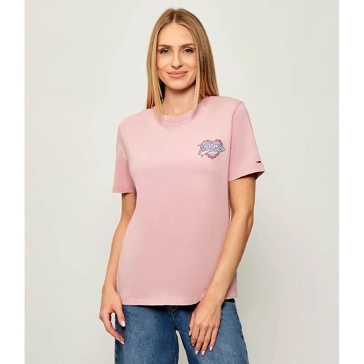Tommy Jeans T-shirt | Relaxed fit ze sklepu Gomez Fashion Store w kategorii Bluzki damskie - zdjęcie 185806284
