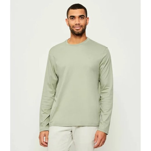 Calvin Klein Longsleeve SUPIMA INTERLOCK | Regular Fit ze sklepu Gomez Fashion Store w kategorii T-shirty męskie - zdjęcie 185806292