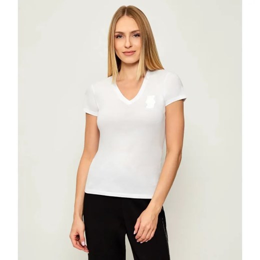 Armani Exchange T-shirt | Slim Fit ze sklepu Gomez Fashion Store w kategorii Bluzki damskie - zdjęcie 185806343