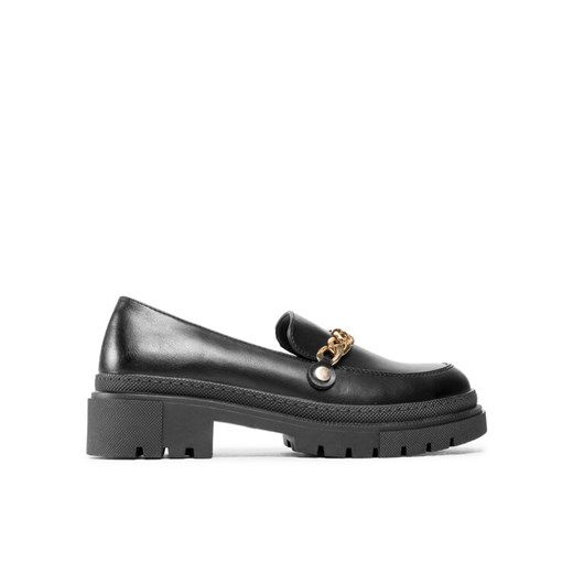 Loafersy DeeZee HL995-1 Czarny ze sklepu eobuwie.pl w kategorii Półbuty damskie - zdjęcie 185808542