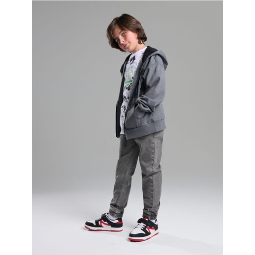 Sinsay - Jeansy joggers - szary ze sklepu Sinsay w kategorii Spodnie chłopięce - zdjęcie 185811811