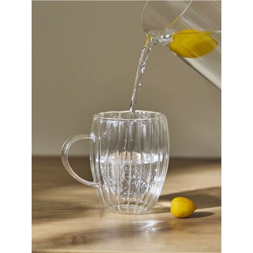 Sinsay - Kubek z podwójnym dnem - biały Sinsay One Size Sinsay