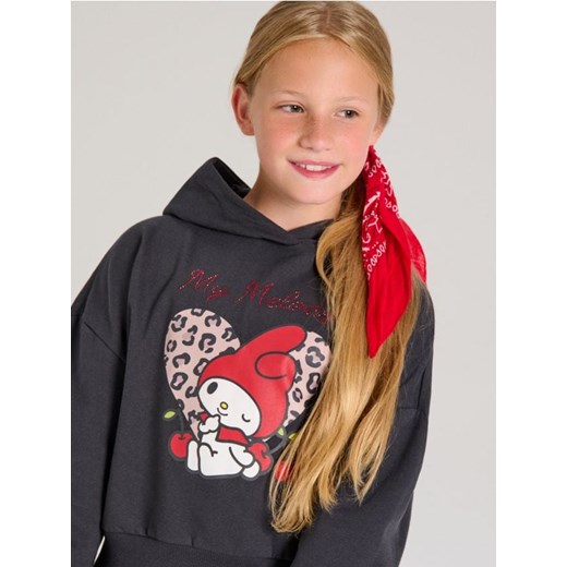 Sinsay - Bluza z kapturem My Melody - szary ze sklepu Sinsay w kategorii Bluzy dziewczęce - zdjęcie 185811923