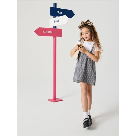 Sinsay - Dwuczęściowa sukienka w kratę - wielobarwny ze sklepu Sinsay w kategorii Sukienki dziewczęce - zdjęcie 185811941