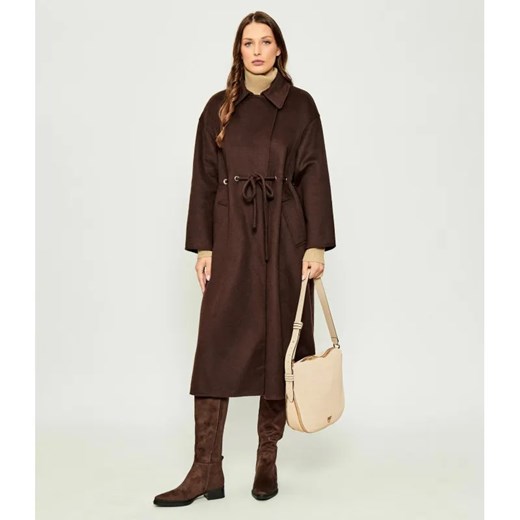 Ba&sh Wełniany płaszcz KATE ze sklepu Gomez Fashion Store w kategorii Płaszcze damskie - zdjęcie 185813012