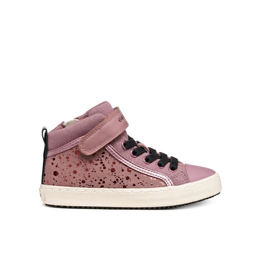 Sneakersy Geox J Kalispera J744GI 0DHHH C8049 D Różowy ze sklepu eobuwie.pl w kategorii Buty sportowe dziecięce - zdjęcie 185813150