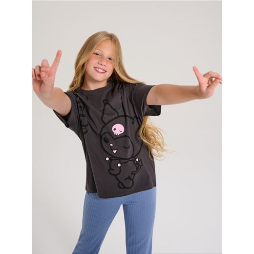 Sinsay - Koszulka Kuromi - szary ze sklepu Sinsay w kategorii T-shirty chłopięce - zdjęcie 185815392