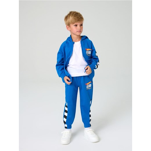 Sinsay - Spodnie dresowe Hot Wheels - mid blue ze sklepu Sinsay w kategorii Spodnie chłopięce - zdjęcie 185815422