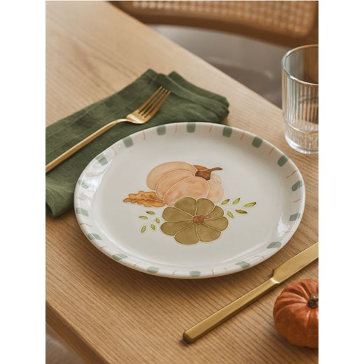 Sinsay - Talerz ceramiczny - wielobarwny ze sklepu Sinsay w kategorii Dom - zdjęcie 185815452