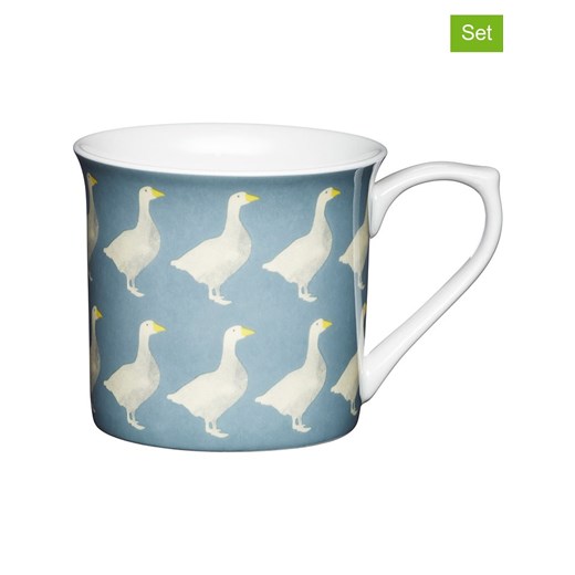 Mikasa Kubki (2 szt.) &quot;Geese&quot; w kolorze biało-niebieskim - 300 ml ze sklepu Limango Polska w kategorii Dzbanki i zaparzacze - zdjęcie 185816141