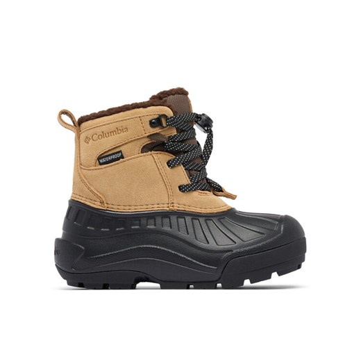 Śniegowce Columbia Powderbug Alpine™ 2128881 Brązowy ze sklepu eobuwie.pl w kategorii Buty zimowe dziecięce - zdjęcie 185816682