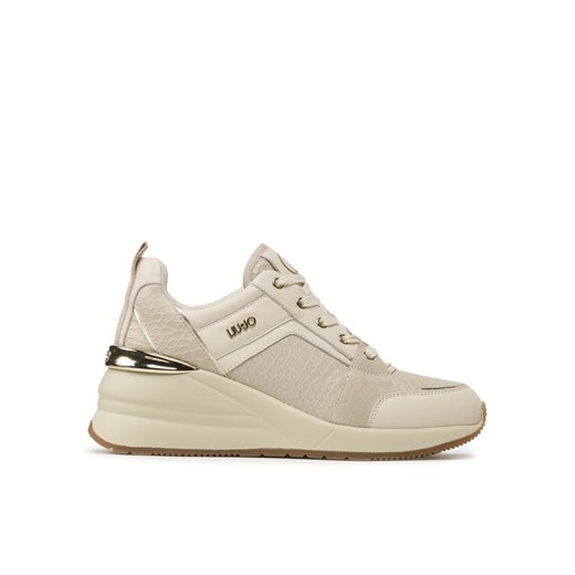 Liu Jo Sneakersy Alyssa 01 BA3043 PX337 Beżowy ze sklepu MODIVO w kategorii Buty sportowe damskie - zdjęcie 185816981