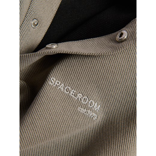 Reserved - Bluza regular z kołnierzem - beżowy Reserved L Reserved