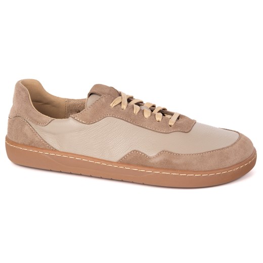 Buty barefoot minimalistyczne skórzane WASAK 0794W LATTE GROSZEK ze sklepu butyolivier w kategorii Półbuty męskie - zdjęcie 185818971