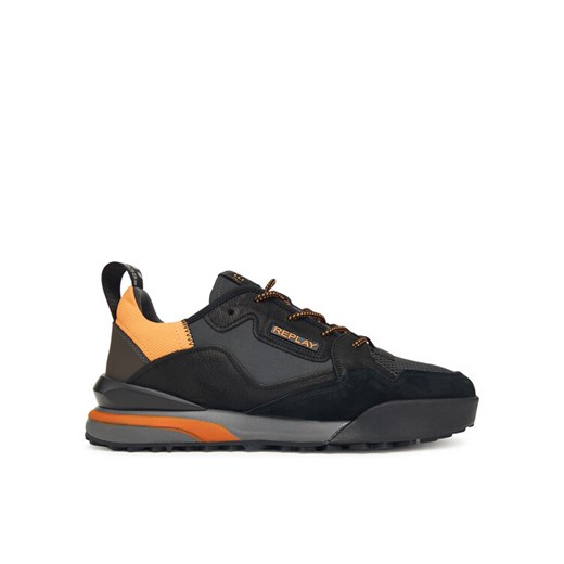 Sneakersy REPLAY Field M Sc GMSG9 .000.C0001L Czarny ze sklepu eobuwie.pl w kategorii Buty sportowe męskie - zdjęcie 185819511
