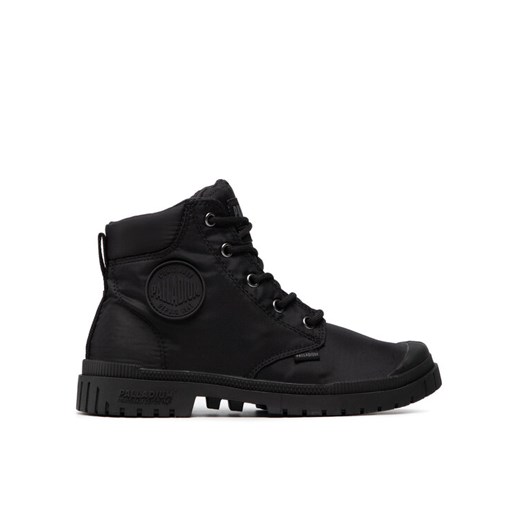 Trapery Palladium Pampa Sp20 Cuff Wp+ 76835-008-M Czarny ze sklepu eobuwie.pl w kategorii Buty damskie - zdjęcie 185819534