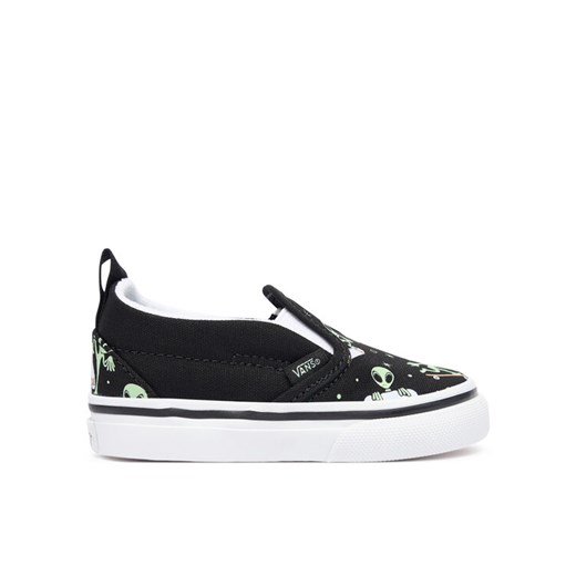 Tenisówki Vans Slip-On V VN000D0SYJ71 Czarny ze sklepu eobuwie.pl w kategorii Trampki dziecięce - zdjęcie 185819542